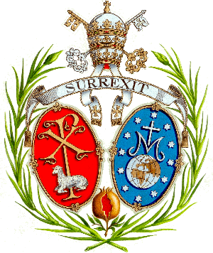 Escudo de la Cofradía del Resucitado y Alegría
